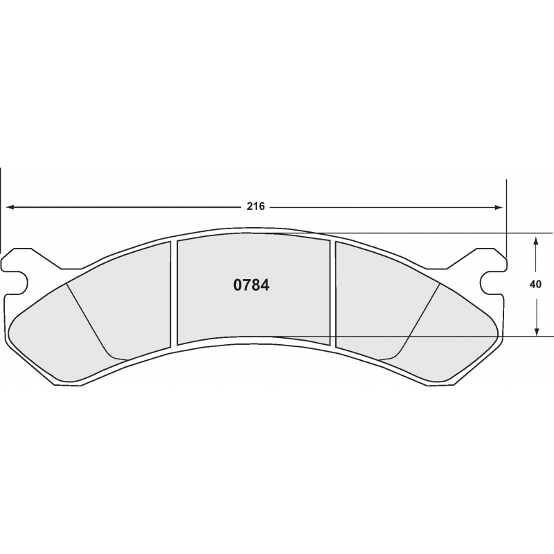 Street brake pads - Cadillac / Chevrolet
GMC / Hummer